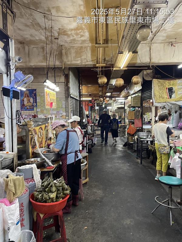 東市場販售肉粽攤商