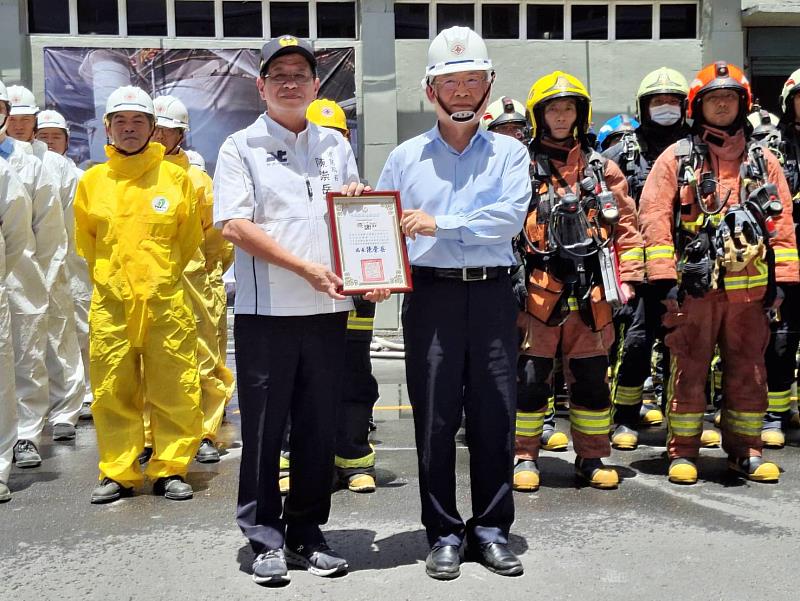 結合科技化設備與跨單位協助合作提升整體防災及救災效能