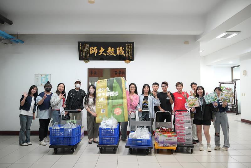 育達科大境外生端午關懷活動 溫情粽香伴境外生過端午佳節