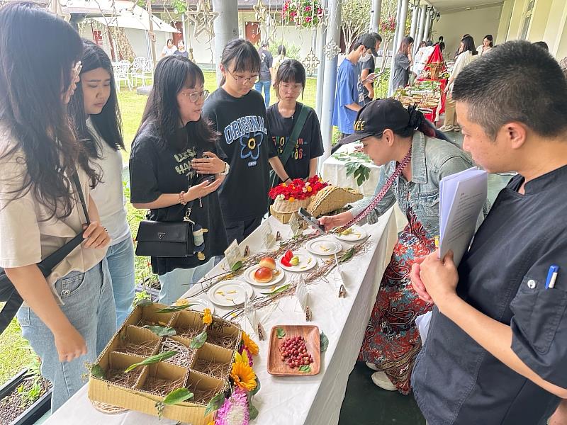 暨大「綠色餐桌美學競賽」聚焦「綠色餐飲」與「暨大穿山甲保育」雙主軸。