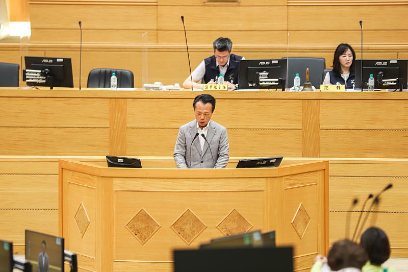 嘉義縣議會第20屆第5次定期大會,翁章梁進行施政總報告-4