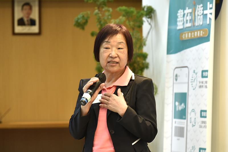 加州臺灣同鄉聯誼會會長儲錦琪致詞