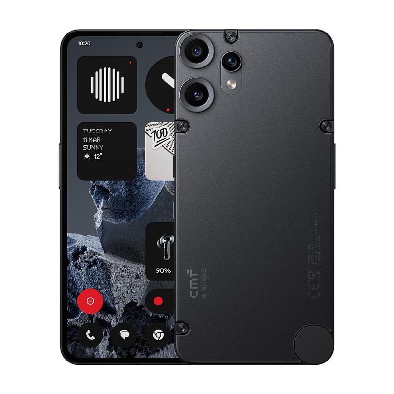 CMF PHONE 2 PRO搭載6.77吋120Hz AMOLED螢幕搭配300尼特峰值亮度，配備5000 mAh大容量電池，並支援33W 快速充電，搭配台灣大多元5G指定資費方案，全天候享受不卡頓的娛樂時光。