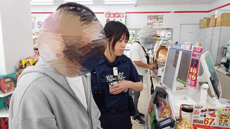 竹市警鎖定提款熱點，查獲一名涉嫌擔任詐欺車手。