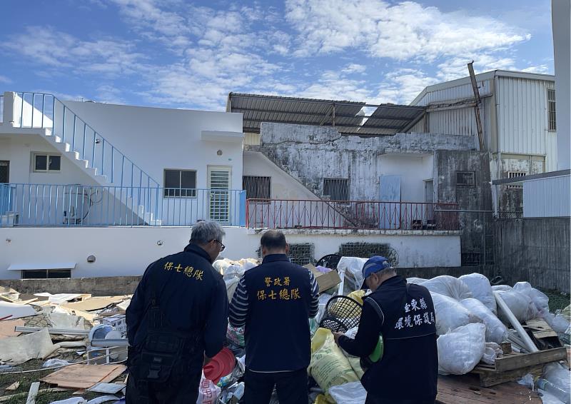非法棄置掩埋廢棄物的污染行為零容忍  檢警環聯手查緝法辦  守護臺東美麗家園