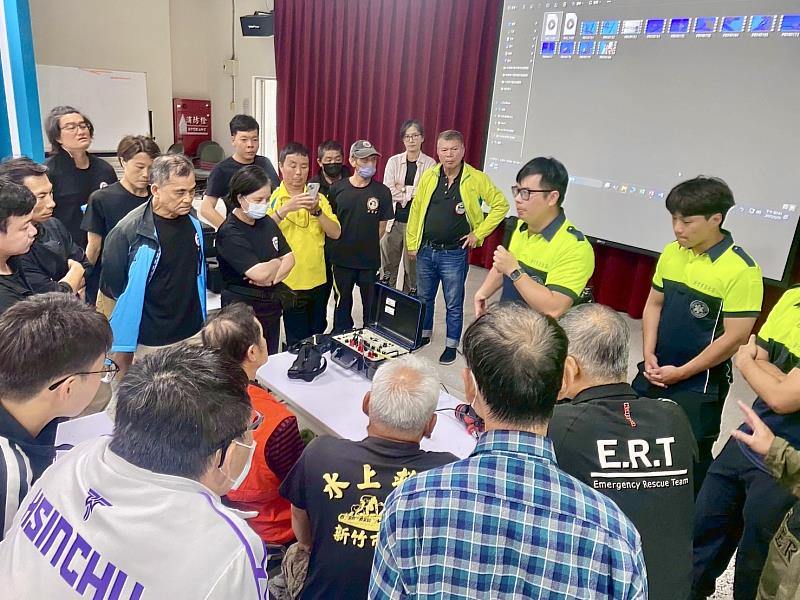 1.「114年災害防救志工年度複訓」課程實拍圖。