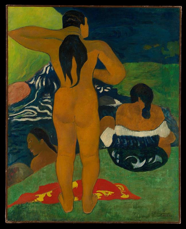 保羅‧高更，《大溪地的出浴女子》，1892年Image © The Metropolitan Museum of Art（時藝多媒體提供）