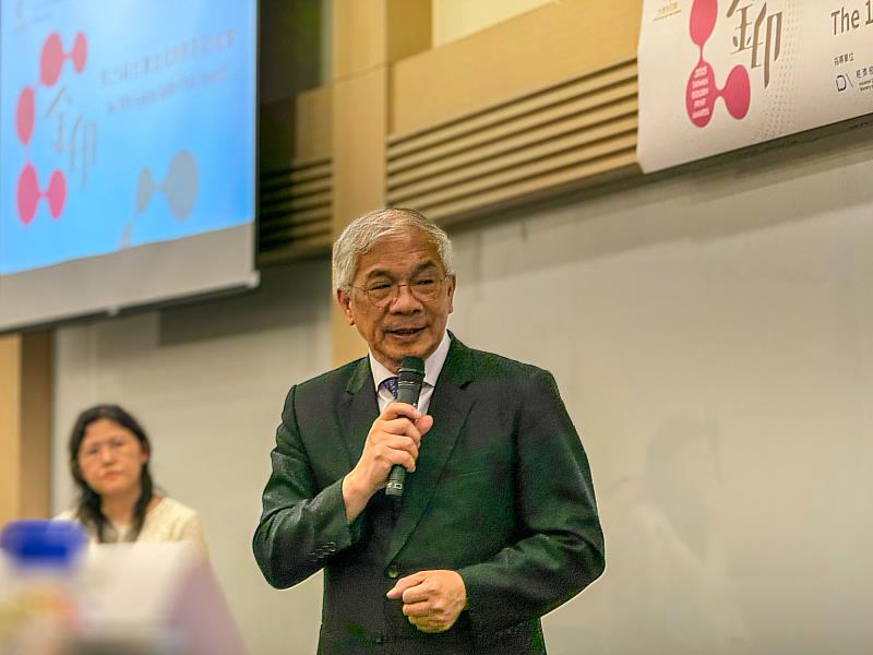 世新大學校長陳清河擔任本屆金印獎評審召集人。（世新大學提供）