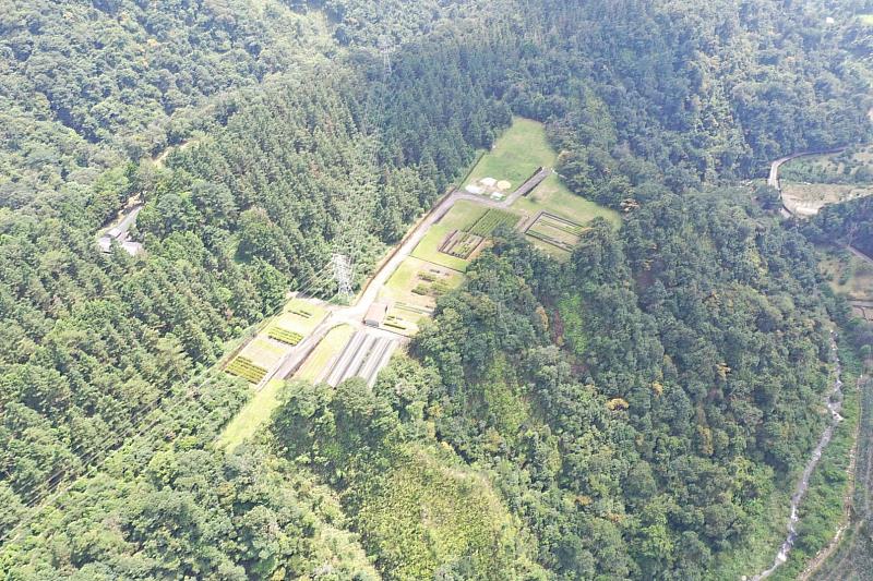 出雲山苗圃空拍圖
