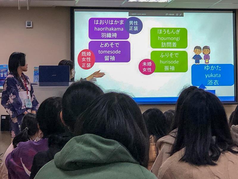 世新大學和服研究社的成立，不僅呼應也豐富了日本語文學系的辦學特色。（世新大學提供）