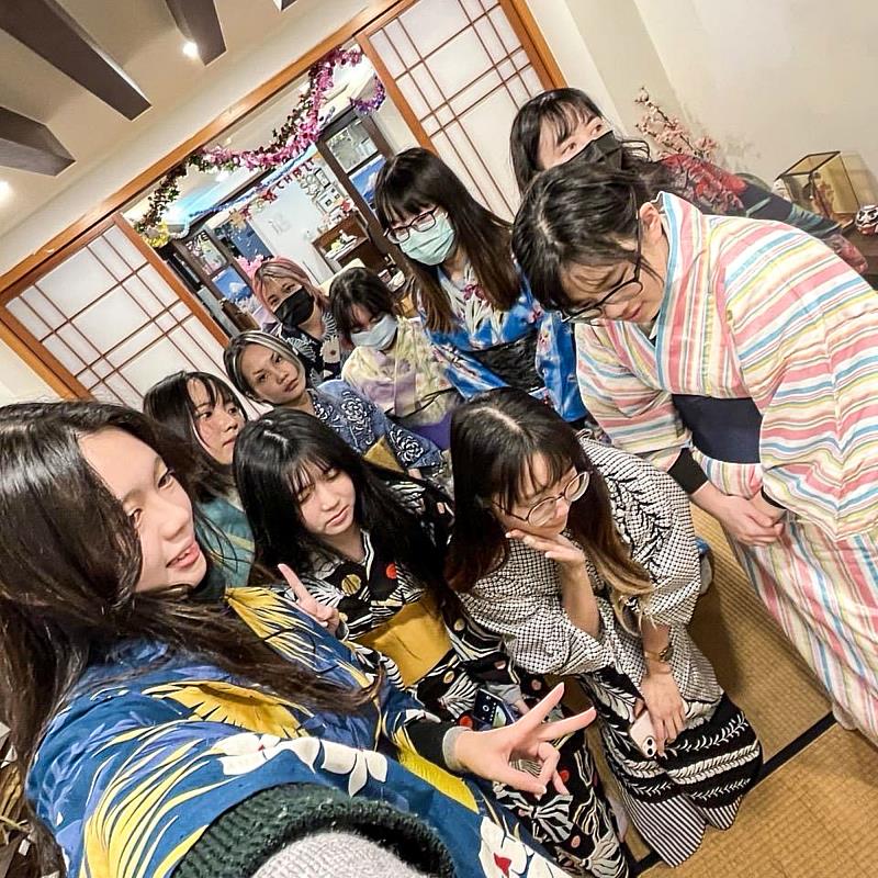 世新大學將成立和服研究社，讓學生深度體驗日本文化的藝術精髓。（世新大學提供）