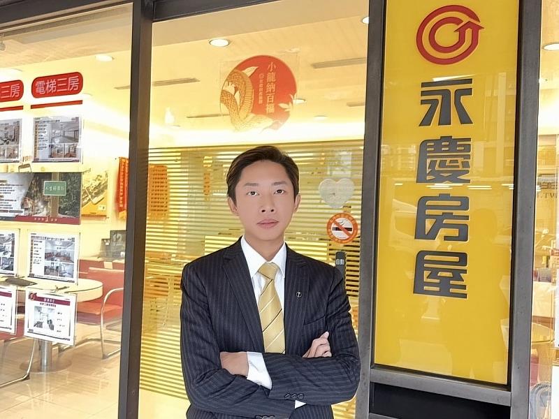 張耀文轉職到永慶房屋後，兩年內成功買房，晉升有殼一族。