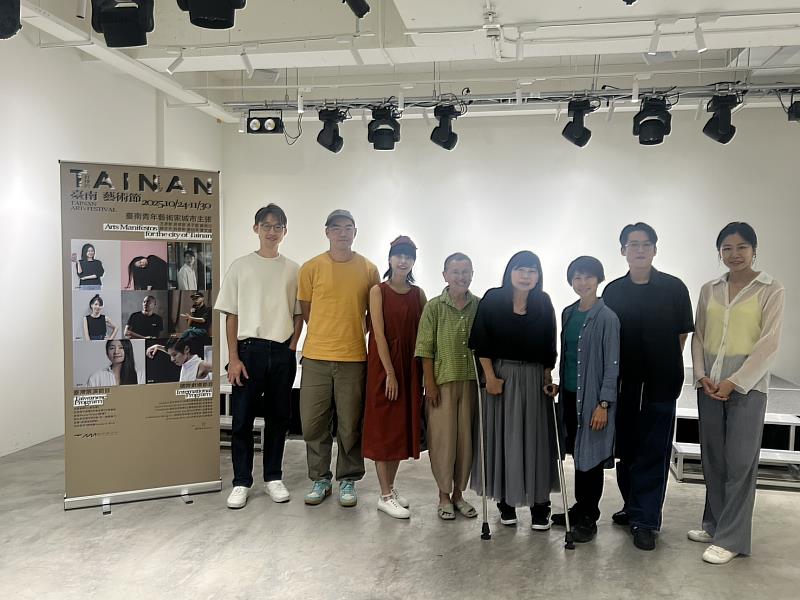 2025臺南藝術節首度集結8青年藝術家，協力策展呈現臺南主張。