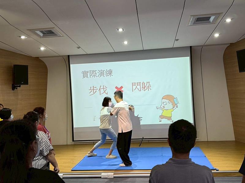 嘉縣強化「人身保護技巧」，提升社區工作人員安全保障