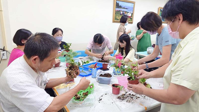 勞工大學園藝療癒課程