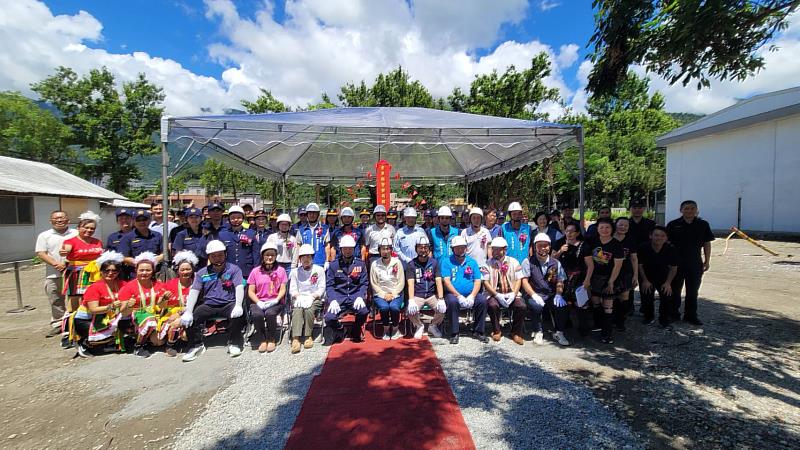 臺東關山分局待勤室今動工 饒慶鈴:為警察同仁打造優質勤務環境