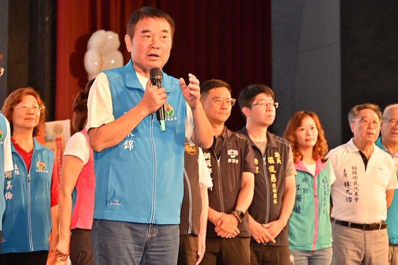 鍾東錦縣長致詞