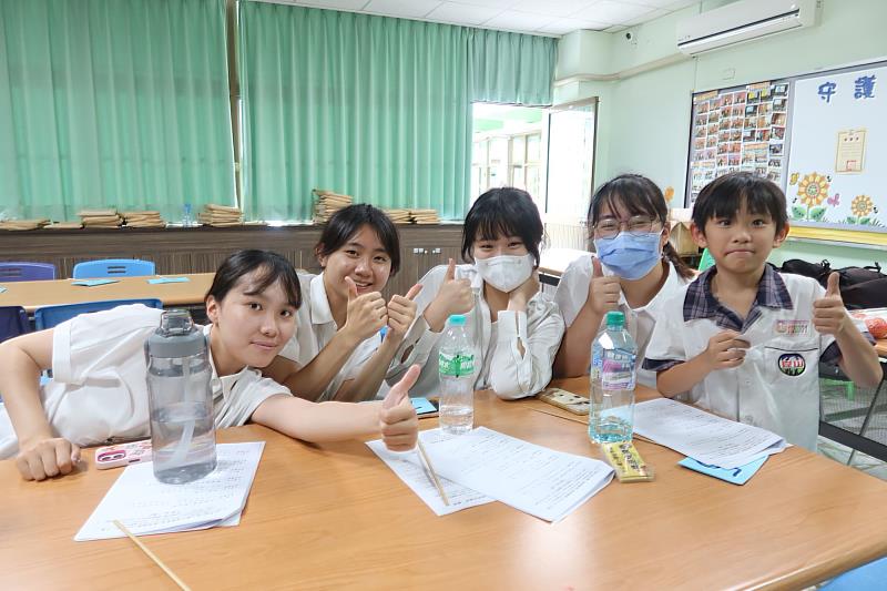 透過此次檢測活動，讓南大未來教師能親身感受學童臨場表現以及落實師培教育的實踐課程