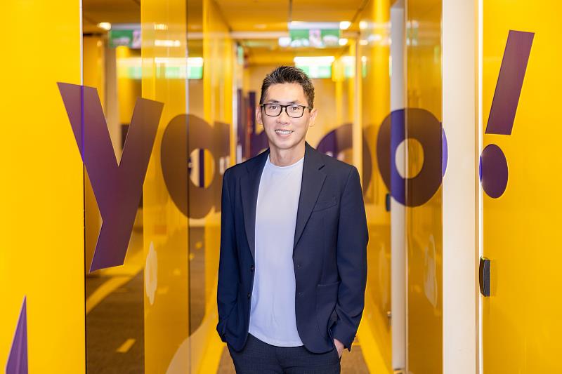 Yahoo亞洲區總經理黃吉樂分享在台營運策略，強調Yahoo將變得更年輕、更有趣，也更符合大家的需求。