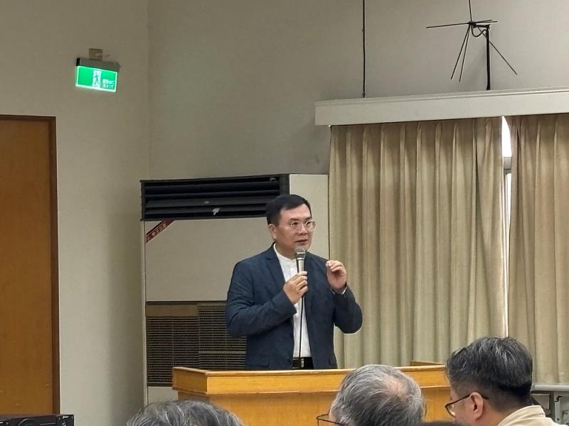 台灣綜合研究院蘇漢邦副院長致詞