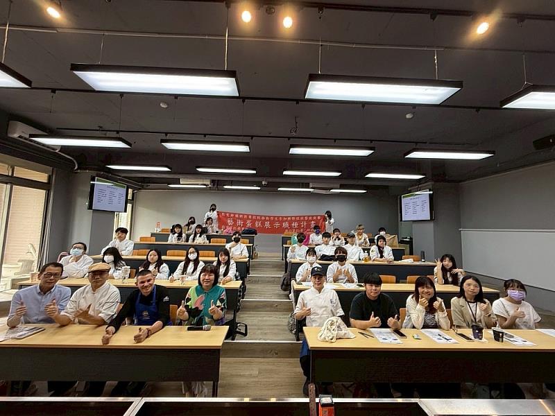 景文科大攜手義大利國際名廚 Riccardo Depetris 舉辦傳承與創新巧克力藝術研習