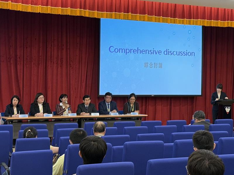 中山醫大「高齡精準食品創新國際研討會」針對高齡健康老化議題進行交流。