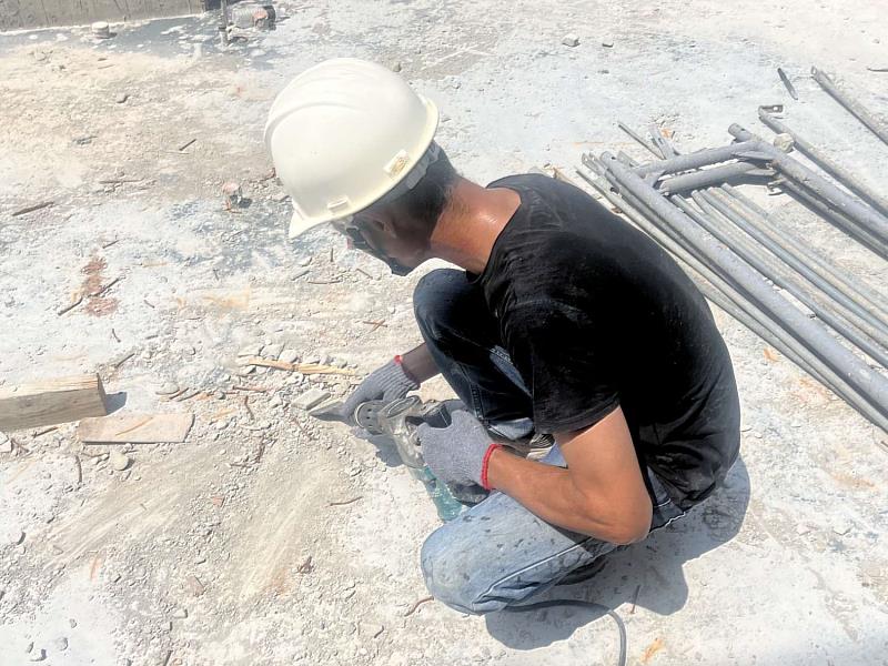 戶外作業勞工資料照