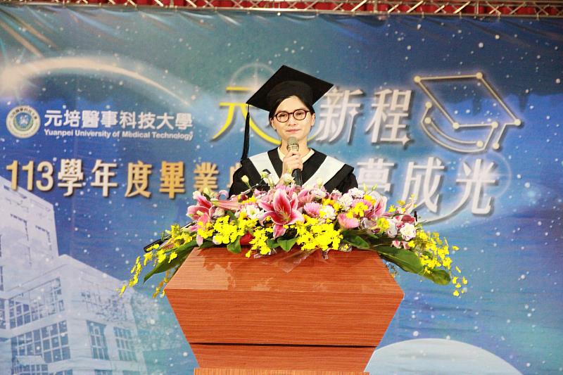 健管系阮氏明心代表畢業生致詞