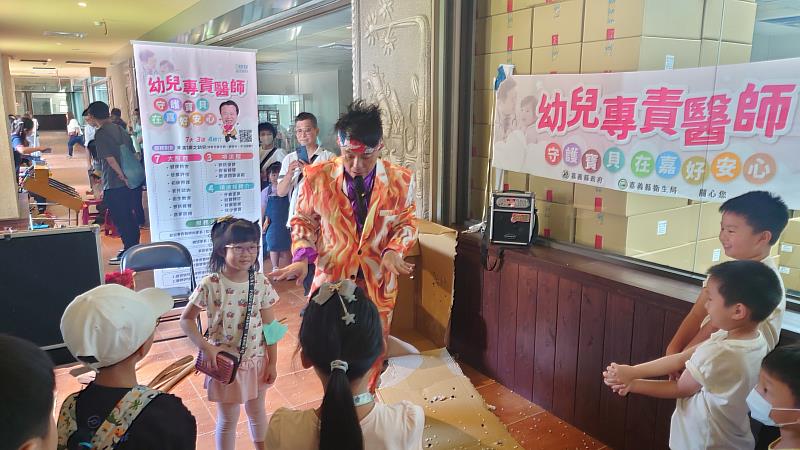 嘉義縣衛生局舉辦婦幼聯誼活動 搶先體驗大林歐樂沃城堡