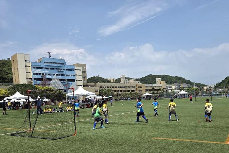 小選手們於場上展現熱情與活力