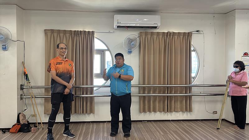 苗栗縣救國團廖啟豪總幹事致詞
