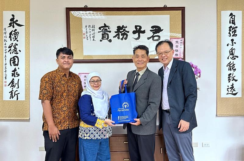 東華大學與印尼 Pertamina 大學於2024年簽署合作備忘錄。
