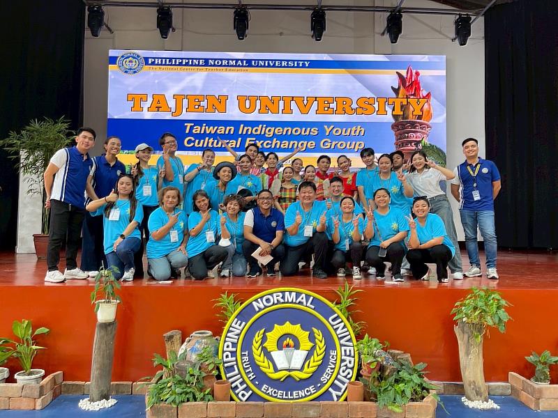 圖1、本校師生與菲律賓師範大學(PNU)合影。