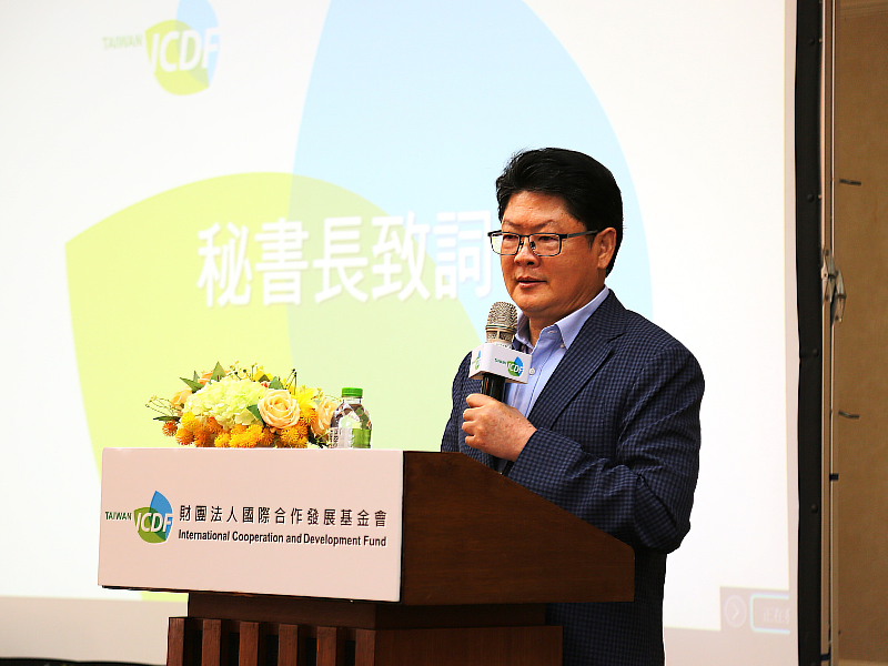 國合會秘書長黃玉霖博士開場致詞為策勵營揭開序幕