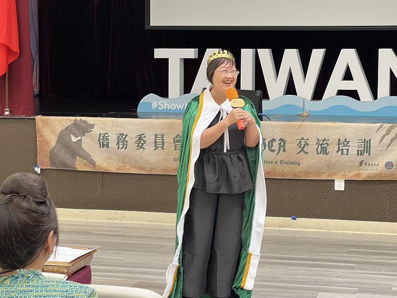 僑務委員會委員長徐佳青勉勵Senior FASCA