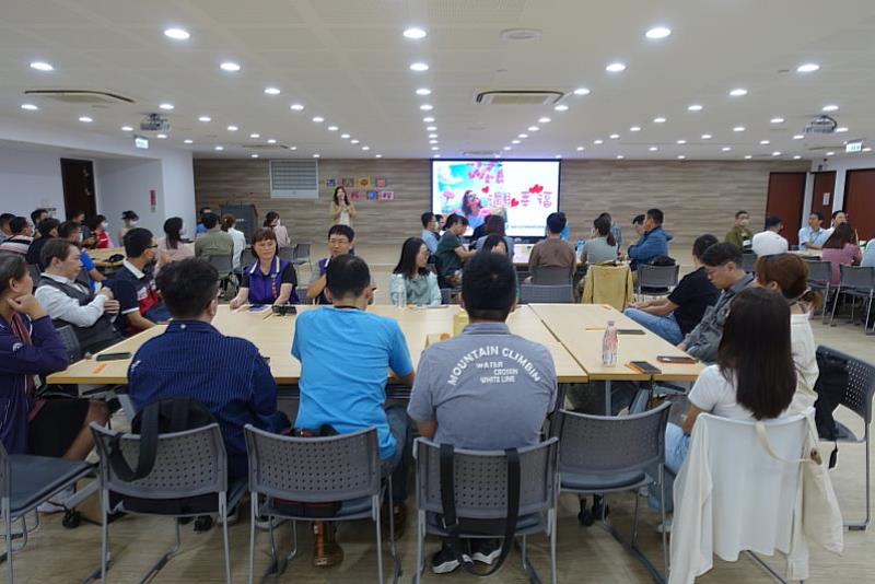 本次課程在中心組長代表致詞下揭開序幕