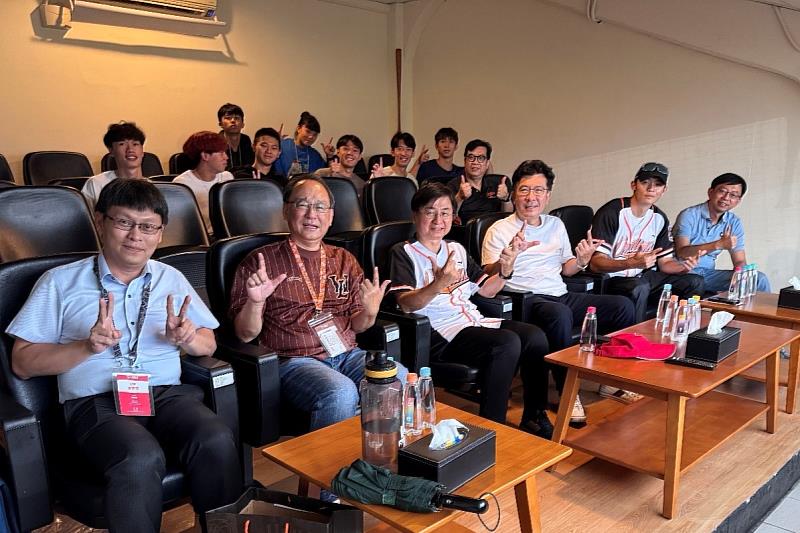 南大也特別感謝統一獅長期對體育發展與學生活動的支持