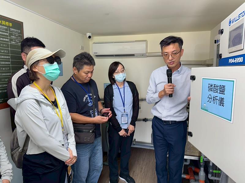 海保署觀摩嘉義縣海洋污染防治，自動監測站展現科技治理力-5