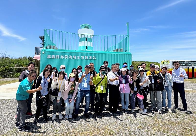 海保署觀摩嘉義縣海洋污染防治，自動監測站展現科技治理力-1