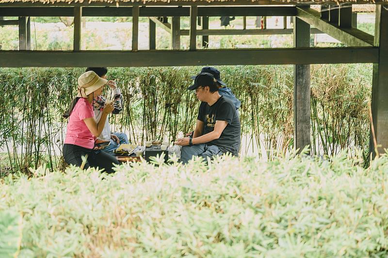 八仙山國家森林遊樂區親水區茶亭(照片：林業及自然保育署臺中分署)
