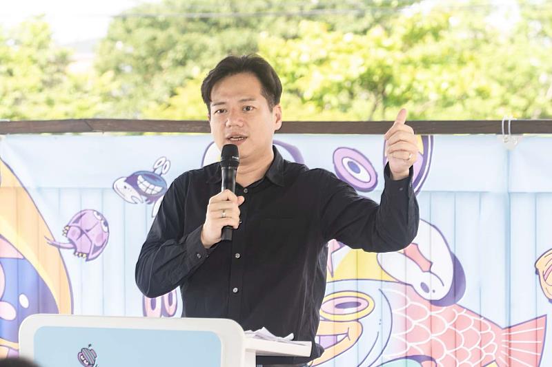 代理市長邱臣遠致詞將持續推動生態教育,也期盼讓更多市民朋友走進香山。