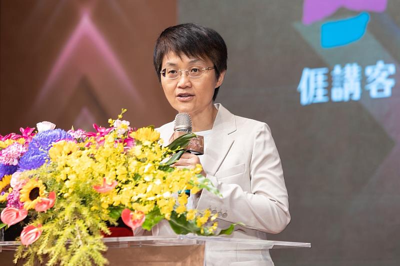 圖2 客委會古秀妃主委致詞