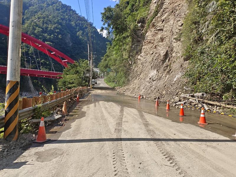八仙山林道已搶通