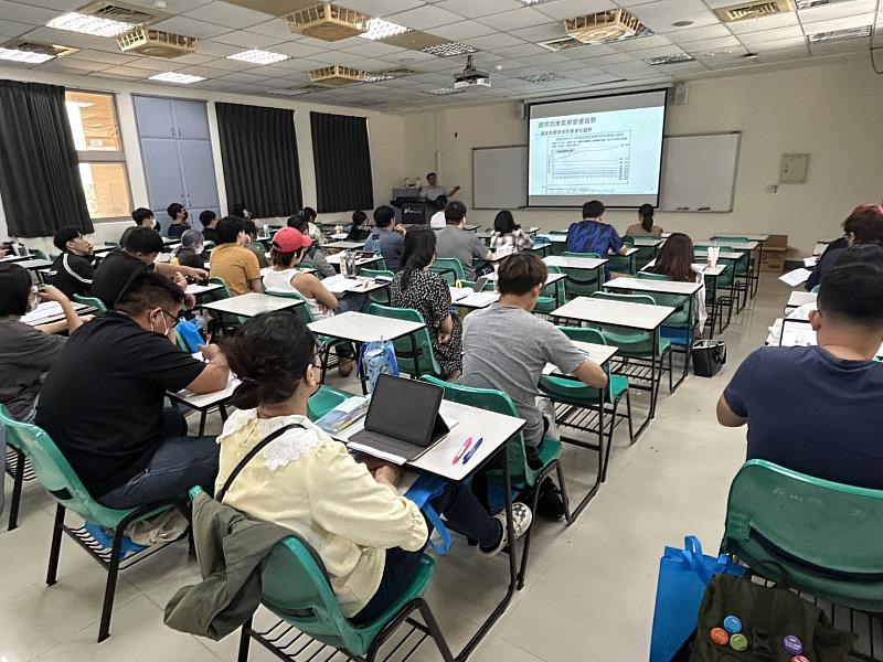 工學院院長江智偉擔任授課講師,培育首批淨零綠領人才