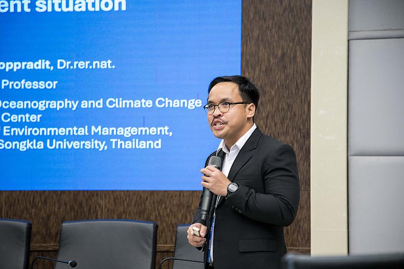 Dr. Prakrit Noppradit分享宋卡湖的起源與現狀