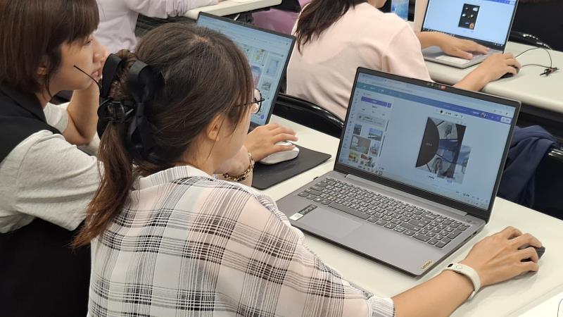 學員實際操作練習