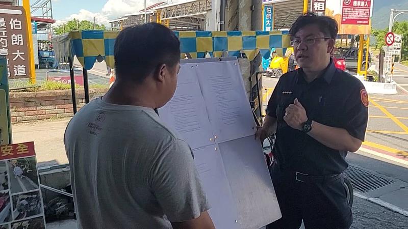 臺東縣關山警分局呼籲慢車規格合法化 業者應配合新制保障遊客安全