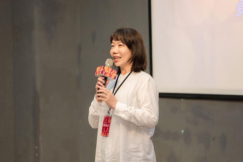 臺南市政府文化局長黃雅玲致詞表示，期待透過此次小聚把文策院的專業資源與臺南深厚的文化底蘊結合。