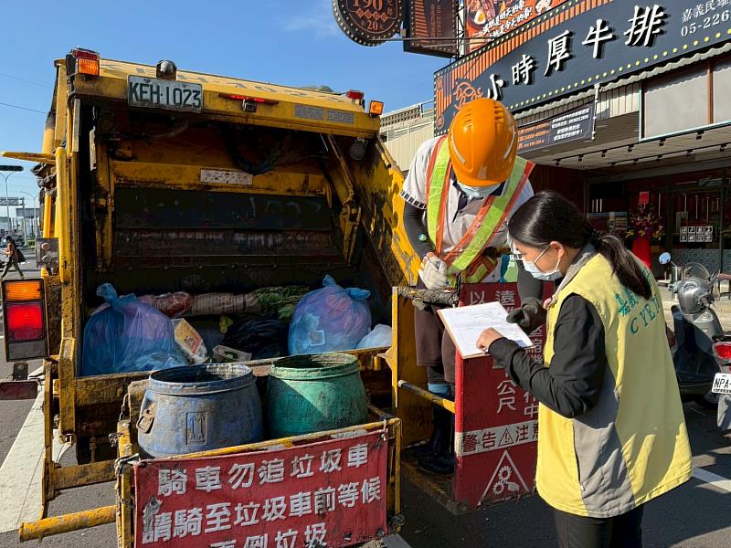 垃圾分類不確實致車輛退運　環保局啟動「跟車稽查」盼改善亂象