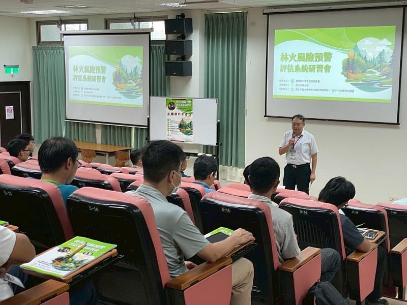 林保署台中分署長張弘毅開場致詞。